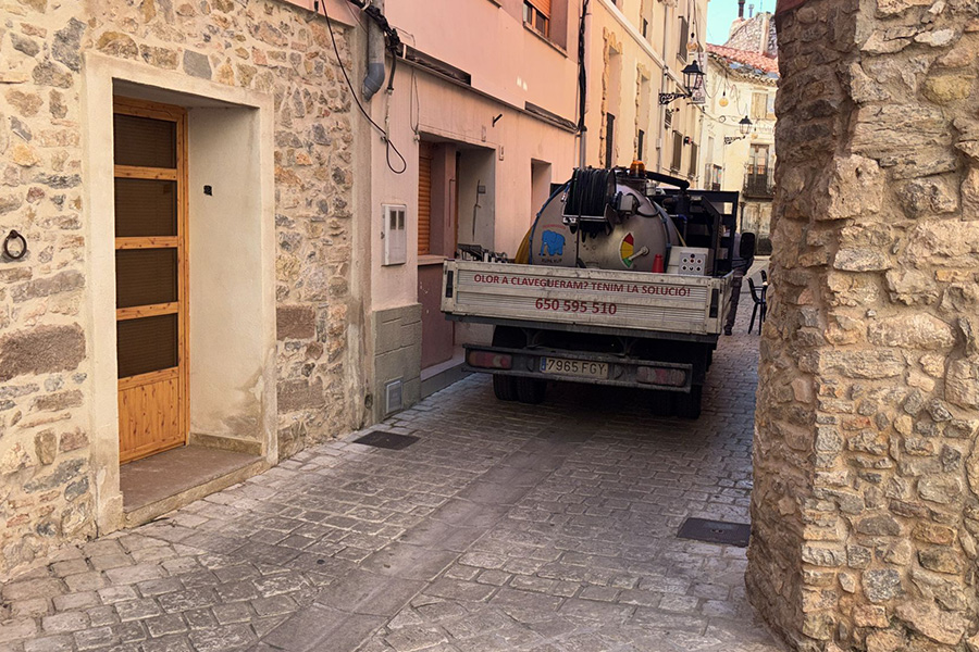 desatascos en tarragona alfara de carles en zona de dificil acceso